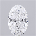 Natural Diamond 1.21 Carats, Oval with  Cut, D Color, I1 Clarity and Certified by GIA