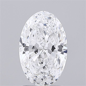 Picture of Natural Diamond 1.21 Carats, Oval with  Cut, D Color, I1 Clarity and Certified by GIA