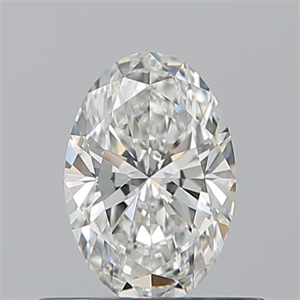 Picture of Natural Diamond 0.50 Carats, Oval with  Cut, I Color, VS1 Clarity and Certified by GIA