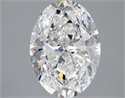 Diamante Natural 3.01 quilates, Ovalado , Color E, claridad VS1 y certificado GIA