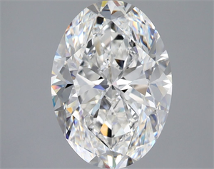 Foto Diamante Natural 3.01 quilates, Ovalado , Color E, claridad VS1 y certificado GIA de