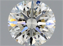 Diamante Natural 0.60 quilates, Redondo , Color J, claridad VVS1 y certificado GIA