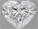 Diamante Natural 1.02 quilates, Corazón , Color D, claridad VS2 y certificado GIA