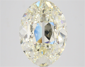 Foto Diamante Natural 5.00 quilates, Ovalado , Color N, claridad VS1 y certificado GIA de