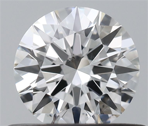 Foto Diamante Natural 0.46 quilates, Redondo , Color F, claridad VS2 y certificado IGI de