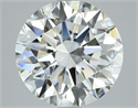 Diamante Natural 3.34 quilates, Redondo , Color H, claridad VVS2 y certificado GIA