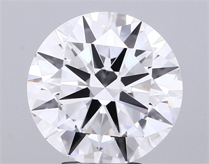 Picture of Lab Grown Diamond 5.00 Carats, Round with Excellent Cut, F Color, VS1 Clarity and Certified by IGI