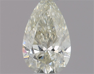 Foto Diamante Natural 0.41 quilates, De pera , Color K, claridad SI2 y certificado GIA de