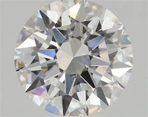 Picture of Natural Diamond 0.90 Carats, Round with Excellent Cut, I Color, VS1 Clarity and Certified by GIA