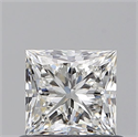 Diamante Natural 0.61 quilates, Princesa , Color G, claridad VVS2 y certificado GIA