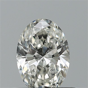 Foto Diamante Natural 0.42 quilates, Ovalado , Color F, claridad VVS1 y certificado IGI de