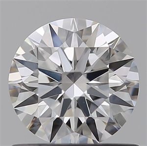 Picture of Lab Grown Diamond 0.71 Carats, Round with Ideal Cut, D Color, VVS1 Clarity and Certified by IGI