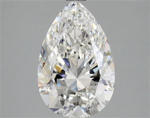 Picture of Natural Diamond 2.03 Carats, Pear with  Cut, F Color, VS1 Clarity and Certified by GIA