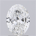 Natural Diamond 1.21 Carats, Oval with  Cut, E Color, VS1 Clarity and Certified by GIA