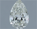 Natural Diamond 0.50 Carats, Pear with  Cut, I Color, VS2 Clarity and Certified by IGI