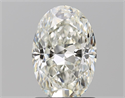 Natural Diamond 1.51 Carats, Oval with  Cut, J Color, VS1 Clarity and Certified by GIA
