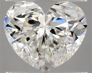 Picture of Natural Diamond 3.01 Carats, Heart with  Cut, H Color, SI2 Clarity and Certified by GIA