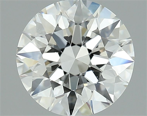 Picture of Natural Diamond 2.01 Carats, Round with Excellent Cut, F Color, VS2 Clarity and Certified by GIA