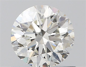 Picture of Natural Diamond 0.70 Carats, Round with Very Good Cut, I Color, VS2 Clarity and Certified by GIA