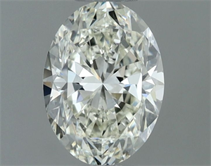 Picture of Natural Diamond 0.70 Carats, Oval with  Cut, I Color, VVS2 Clarity and Certified by IGI