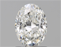 Diamante Natural 1.20 quilates, Ovalado , Color H, claridad SI2 y certificado GIA