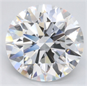 Lab Grown Diamond 4.30 Carats, Round with Excellent Cut, D Color, VVS1 Clarity and Certified by GIA
