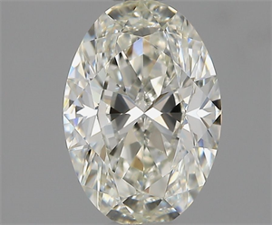 Picture of Natural Diamond 1.20 Carats, Oval with  Cut, J Color, VVS1 Clarity and Certified by GIA