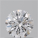 Diamante Natural 0.61 quilates, Redondo , Color D, claridad VVS1 y certificado GIA