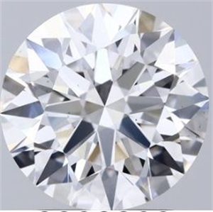 Picture of Lab Grown Diamond 2.54 Carats, Round with Ideal Cut, D Color, VS1 Clarity and Certified by IGI