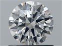 Diamante Natural 0.55 quilates, Redondo , Color E, claridad VS2 y certificado GIA