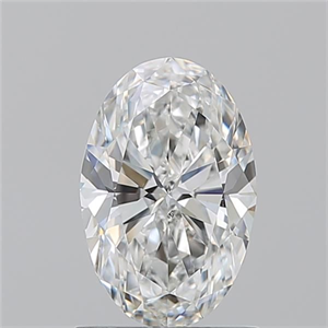 Picture of Natural Diamond 1.20 Carats, Oval with  Cut, F Color, VS2 Clarity and Certified by GIA