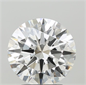 Lab Grown Diamond 3.05 Carats, Round with Ideal Cut, E Color, VS1 Clarity and Certified by IGI