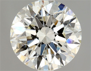 Foto Diamante Natural 1.52 quilates, Redondo , Color J, claridad IF y certificado GIA de