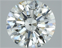 Natural Diamond 2.16 Carats, Round with Excellent Cut, F Color, SI2 Clarity and Certified by GIA