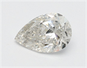 Natural Diamond 1.01 Carats, Pear with  Cut, G Color, I1 Clarity and Certified by IGI