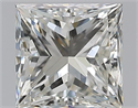 Natural Diamond 1.20 Carats, Princess with  Cut, H Color, VS1 Clarity and Certified by GIA