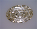 Diamante Natural 0.91 quilates, Ovalado , Color K, claridad VS2 y certificado GIA