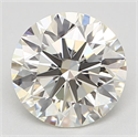 Natural Diamond 0.71 Carats, Round with Excellent Cut, K Color, VVS2 Clarity and Certified by GIA