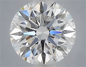Picture of Lab Grown Diamond 1.07 Carats, Round with Excellent Cut, E Color, VVS2 Clarity and Certified by IGI