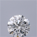 Natural Diamond 0.40 Carats, Round with Excellent Cut, F Color, VS1 Clarity and Certified by GIA