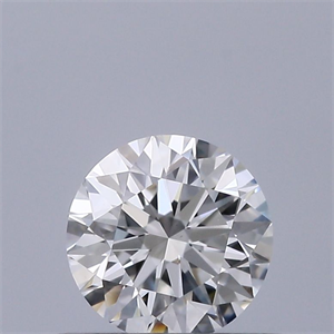 Picture of Natural Diamond 0.40 Carats, Round with Excellent Cut, F Color, VS1 Clarity and Certified by GIA