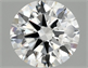 Picture of Lab Grown Diamond 2.04 Carats, Round with Ideal Cut, F Color, VS2 Clarity and Certified by IGI
