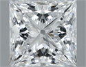 Diamante Natural 0.61 quilates, Princesa , Color D, claridad VS2 y certificado GIA