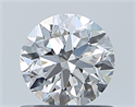 Diamante Natural 0.70 quilates, Redondo , Color E, claridad VVS2 y certificado GIA