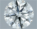 Diamante Natural 0.74 quilates, Redondo , Color H, claridad IF y certificado IGI