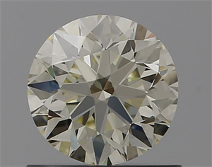 Picture of Natural Diamond 0.72 Carats, Round with Excellent Cut, M Color, IF Clarity and Certified by IGI