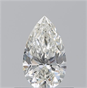 Diamante Natural 0.50 quilates, De pera , Color I, claridad VS1 y certificado GIA