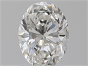 Diamante Natural 0.90 quilates, Ovalado , Color F, claridad VS1 y certificado GIA