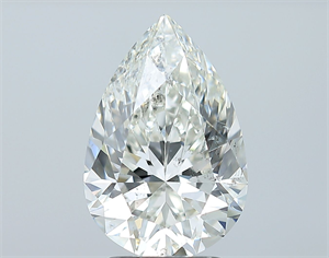 Foto Diamante Natural 3.02 quilates, De pera , Color I, claridad SI2 y certificado GIA de