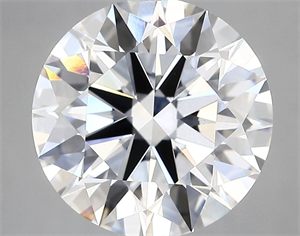 Picture of Lab Grown Diamond 4.36 Carats, Round with Ideal Cut, D Color, VS1 Clarity and Certified by IGI